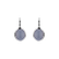 Diamond earrings with Chalcedony Fairytale Drop2