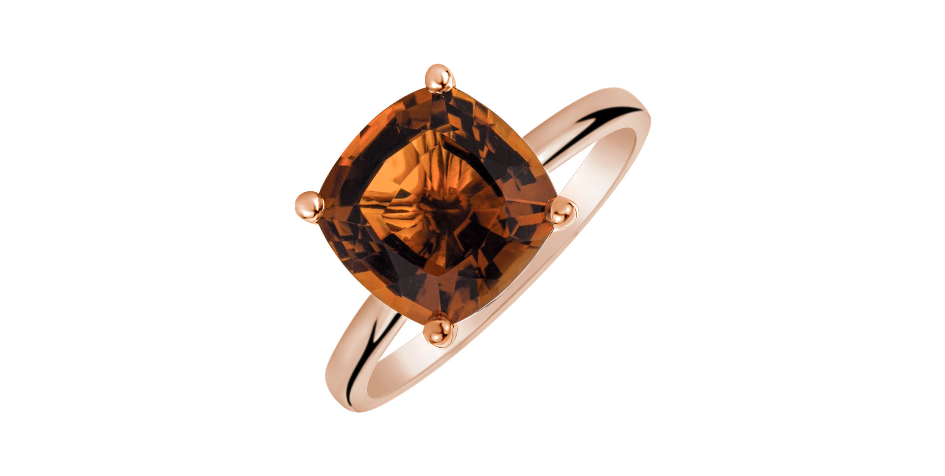 Ring with Citrine Madeira Bonbon