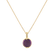 Diamond pendant with Amethyst Fairy Blossom2