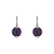 Diamond earrings with Amethyst Fairy Blossom2