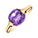 Ring with Amethyst Brazil Bonbon2