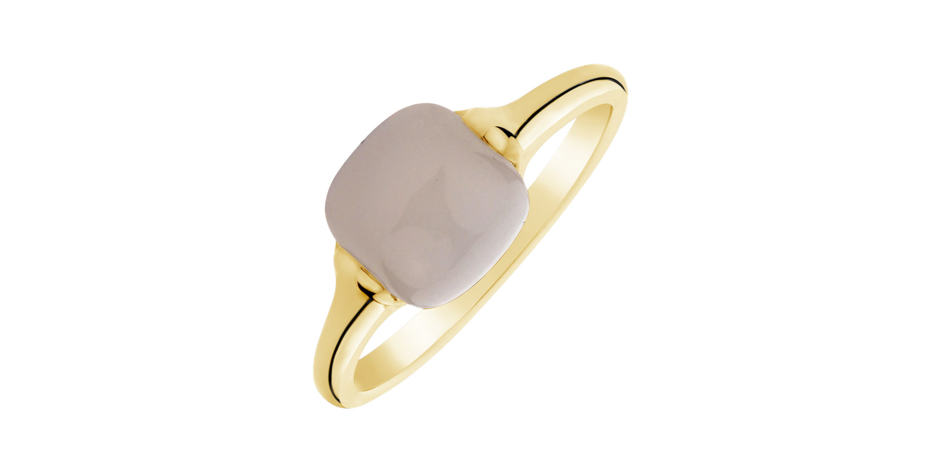 Ring with Moonstone White Bonbon