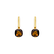 Earrings with Cognac Quartz Bonbon2