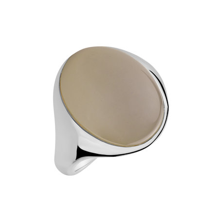 Ring with Moonstone Bubble Coctail