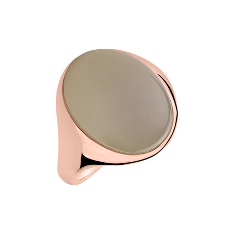Ring with Moonstone Bubble Coctail