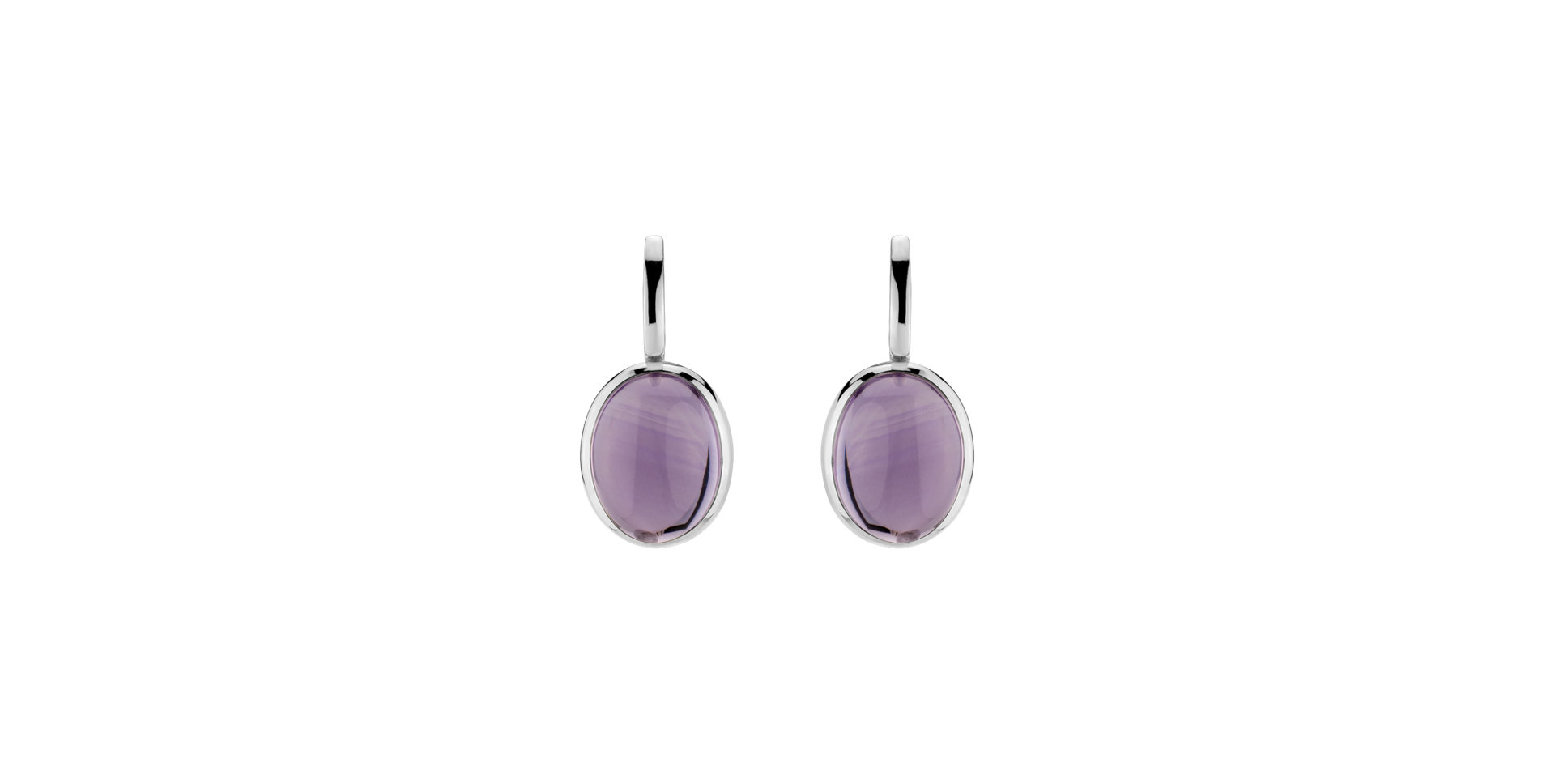 Earrings with Amethyst Miracle Cosmos