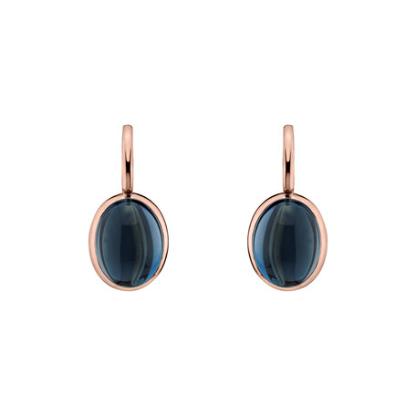 Earrings with Topaz Miracle Cosmos