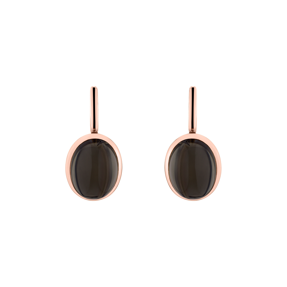 Earrings with Quartz Miracle Cosmos