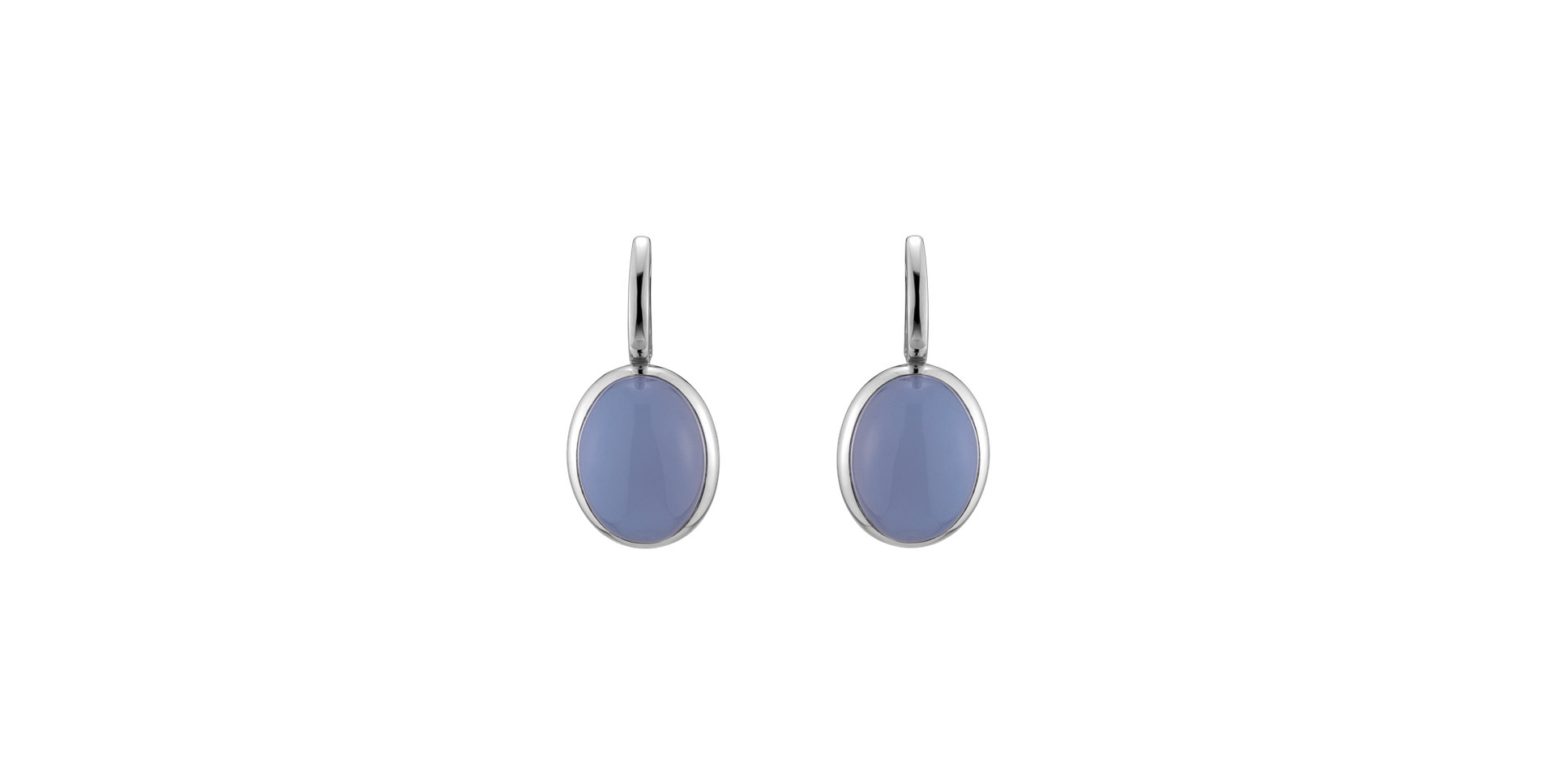 Earrings with Chalcedony Miracle Cosmos