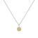 Pendant with yellow and white diamonds Bright Feeling2