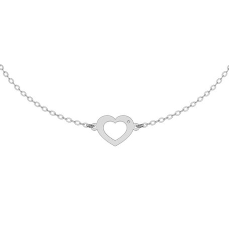 Diamond bracelet Hearts