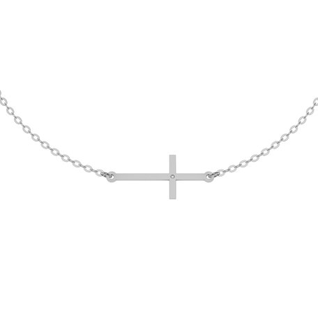 Diamond bracelet Cross