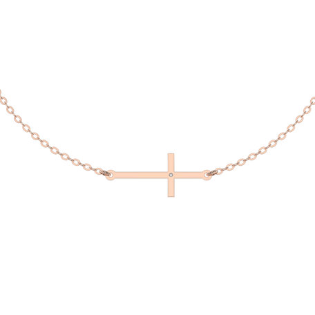 Diamond bracelet Cross