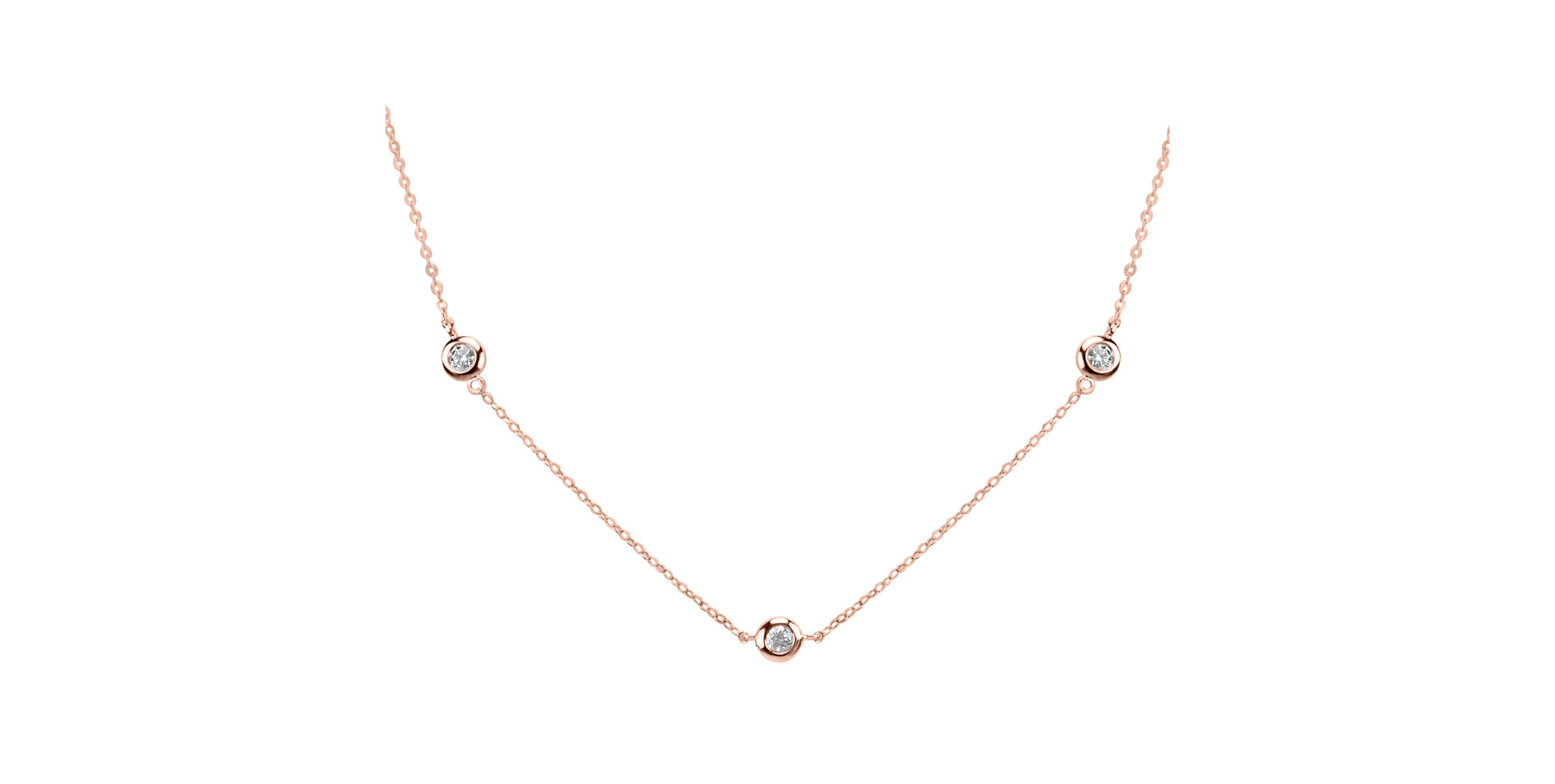 Diamond necklace Dots