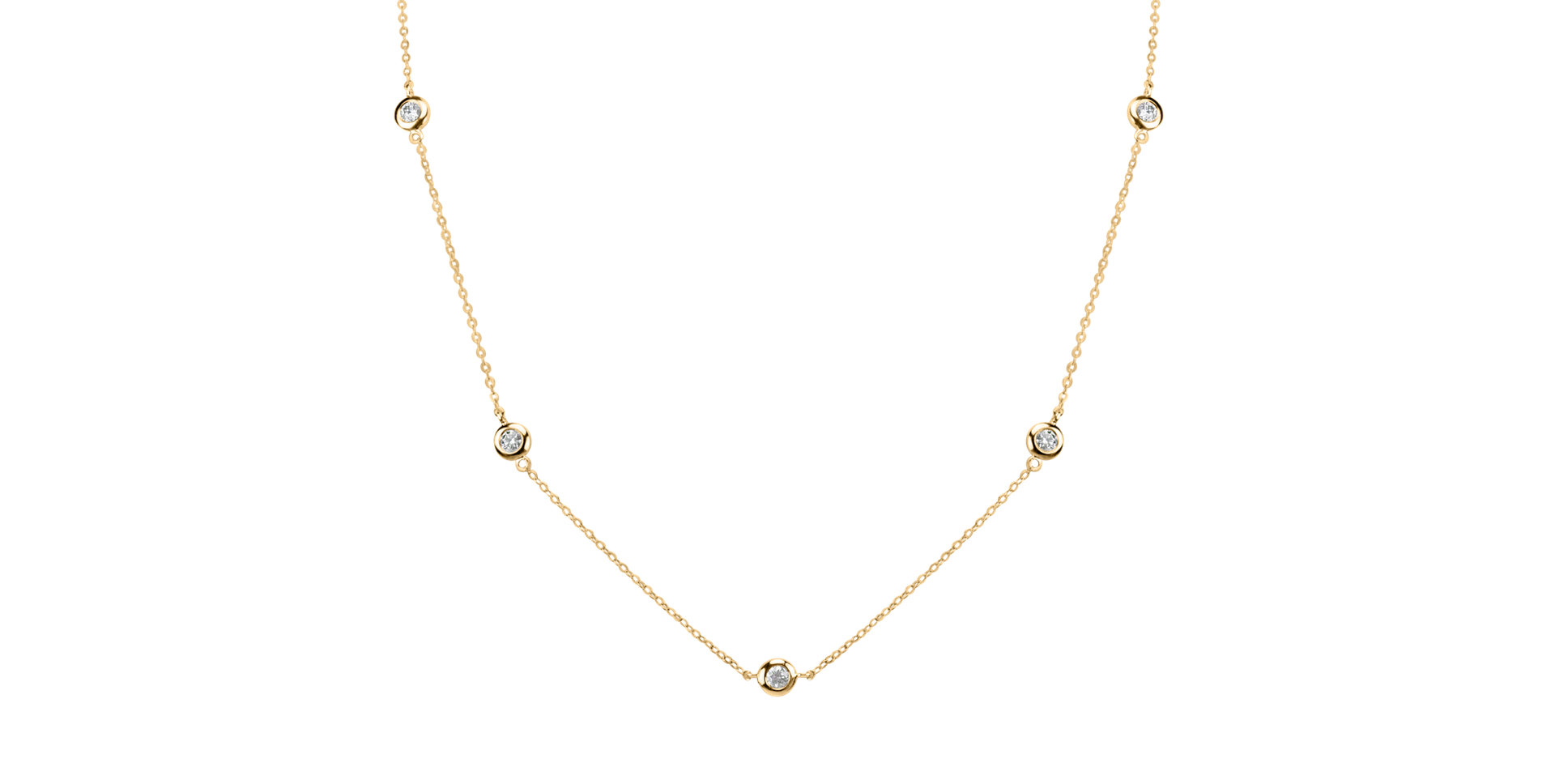 Diamond necklace Dots