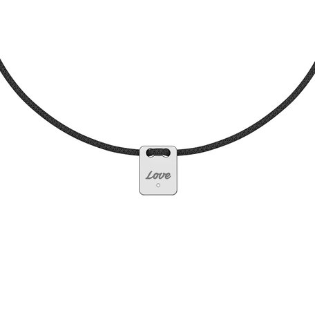 Diamond bracelet Mini Stamp Love