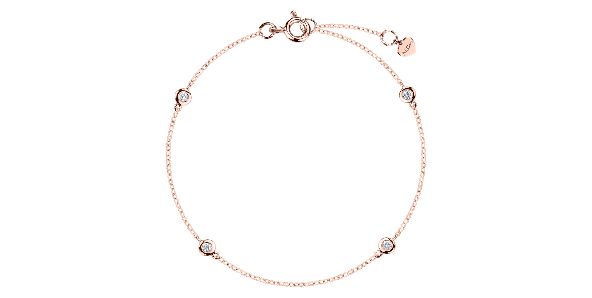 Diamond bracelet Dots