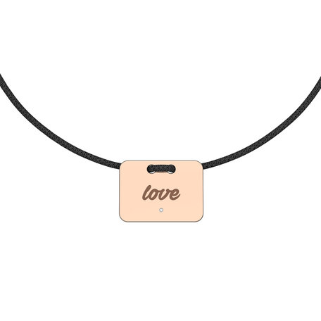 Diamond bracelet Military Stamp Love