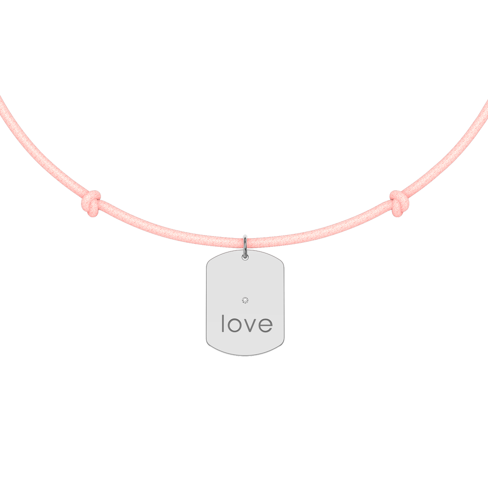 Diamond bracelet Military Stamp