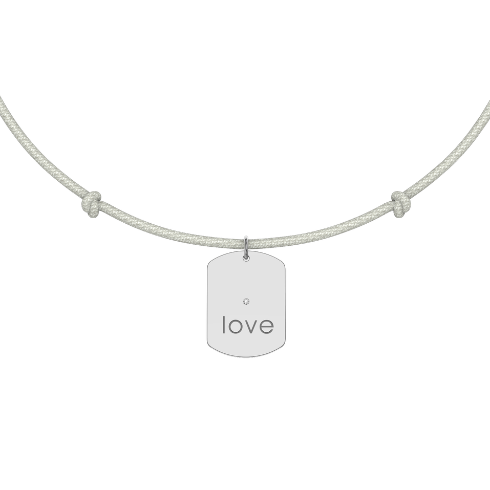 Diamond bracelet Military Stamp