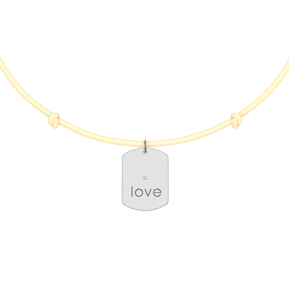 Diamond bracelet Military Stamp