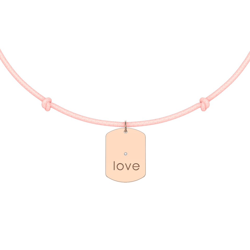 Diamond bracelet Military Stamp