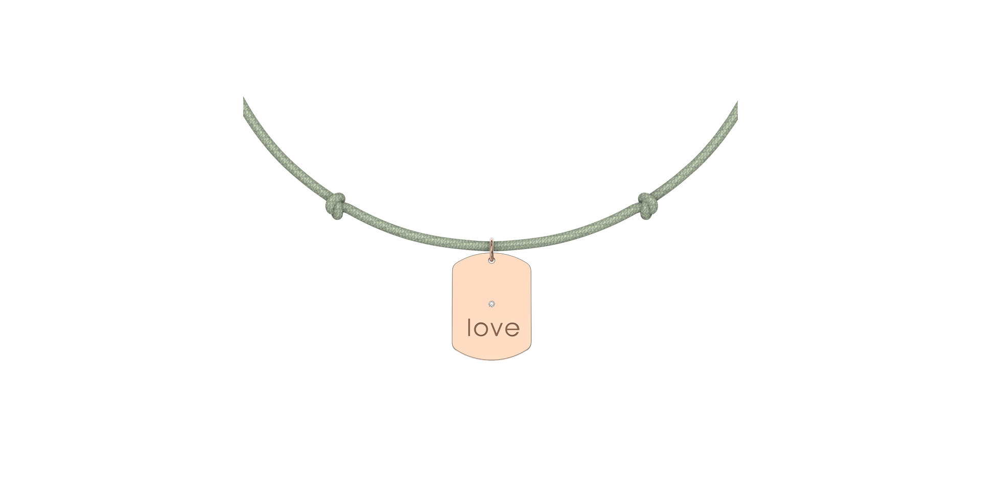 Diamond bracelet Military Stamp