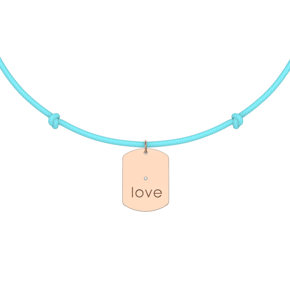 Diamond bracelet Military Stamp