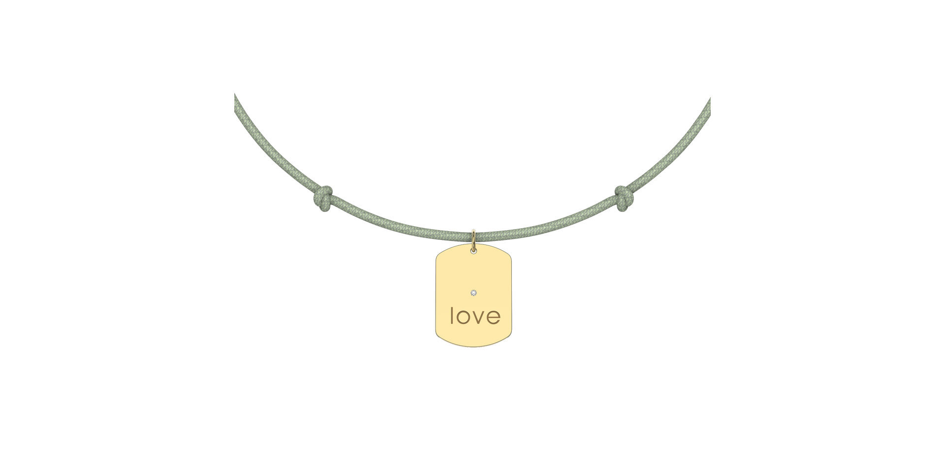 Diamond bracelet Military Stamp