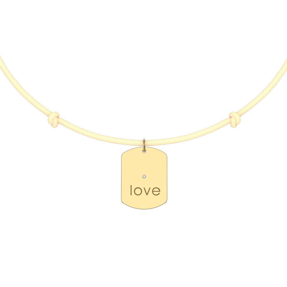 Diamond bracelet Military Stamp