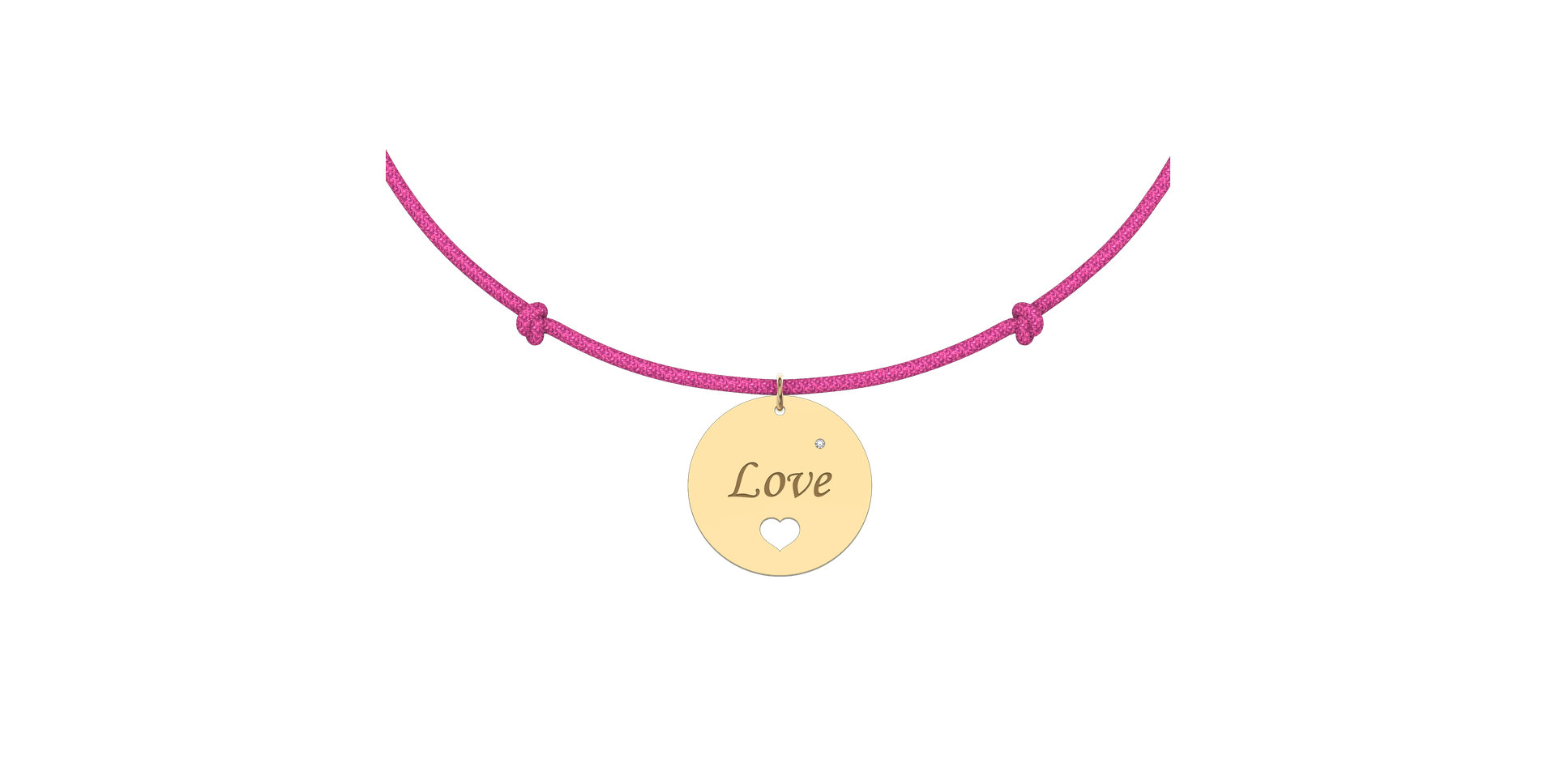 Diamond bracelet Love Magical