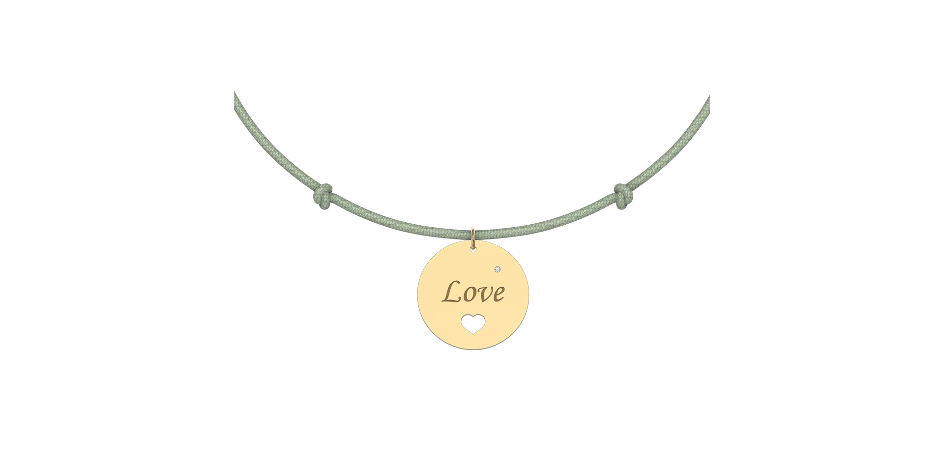 Diamond bracelet Love Magical