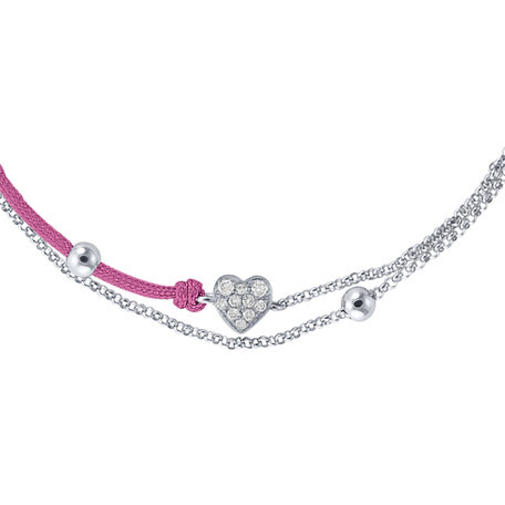 Diamond bracelet Diamond Heart