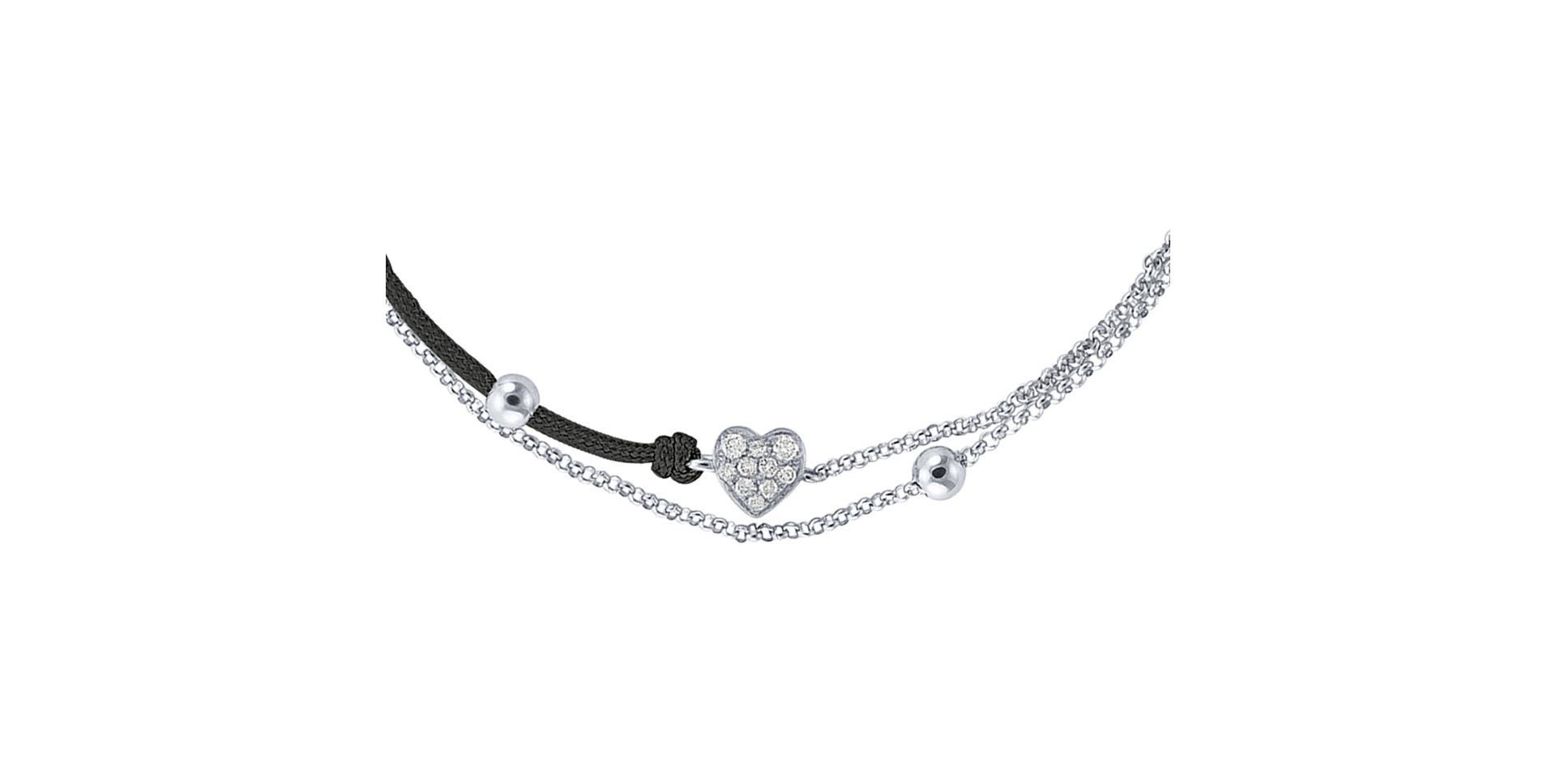 Diamond bracelet Diamond Heart