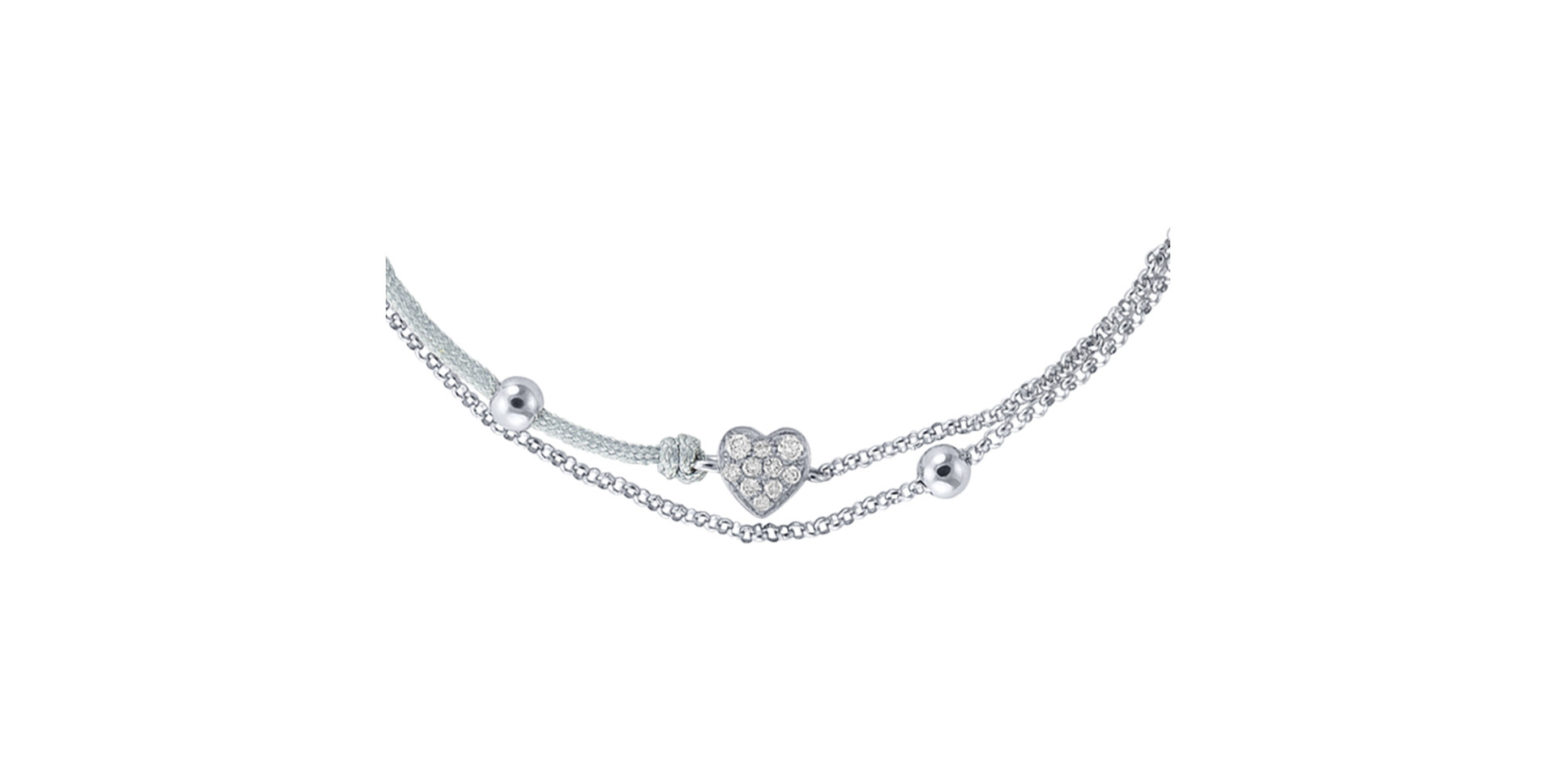 Diamond bracelet Diamond Heart