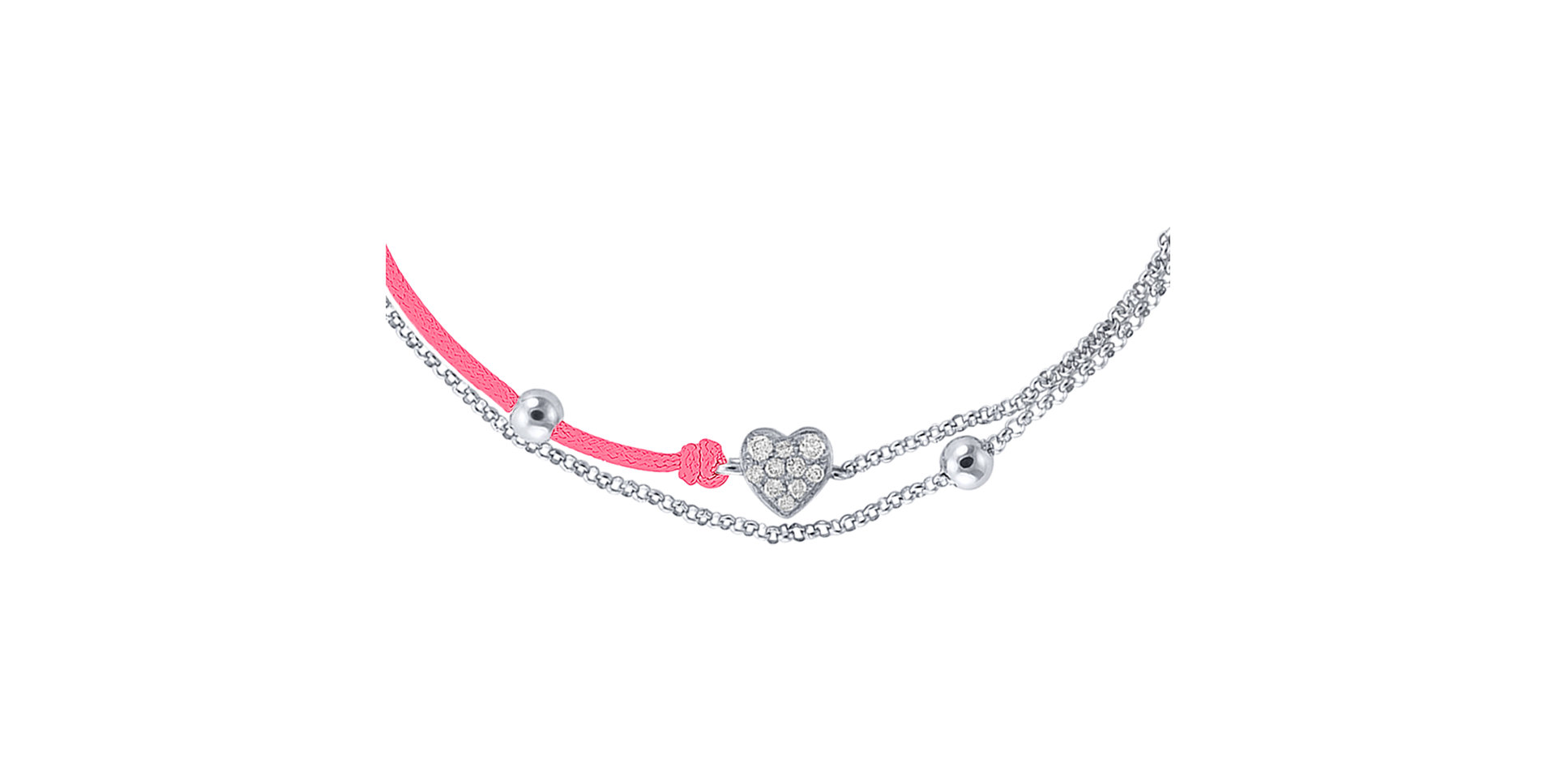 Diamond bracelet Diamond Heart