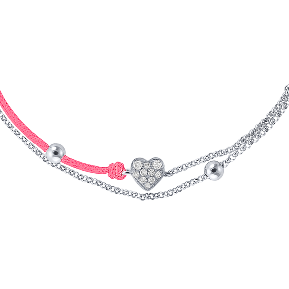 Diamond bracelet Diamond Heart
