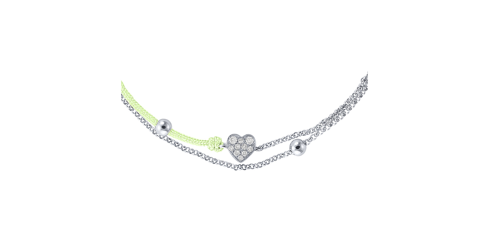 Diamond bracelet Diamond Heart