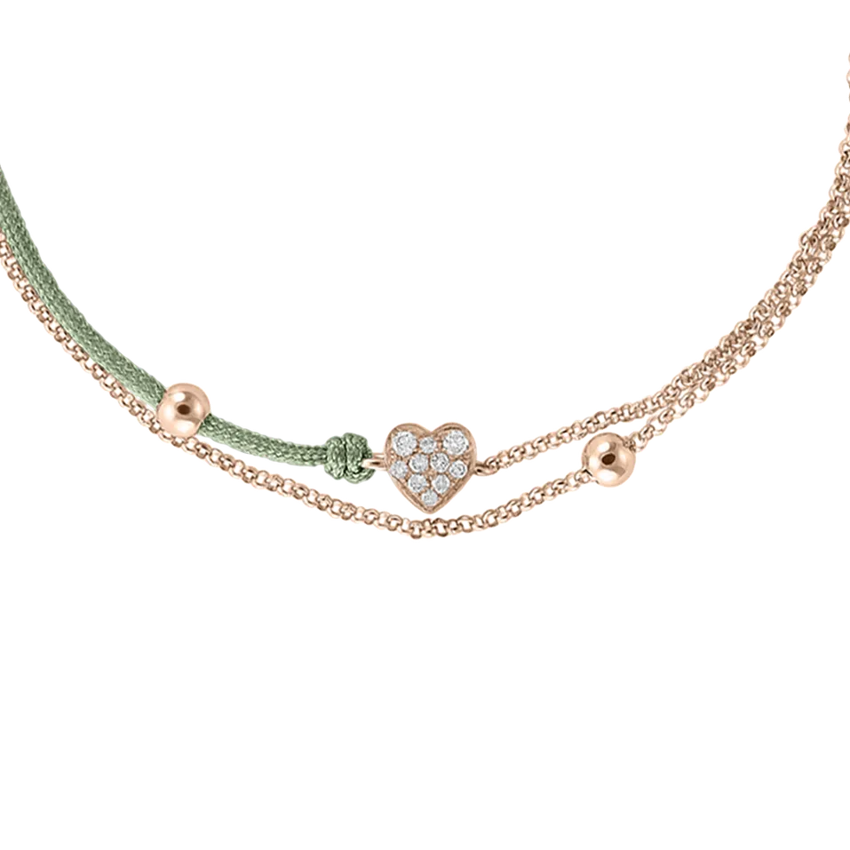 Diamond bracelet Diamond Heart