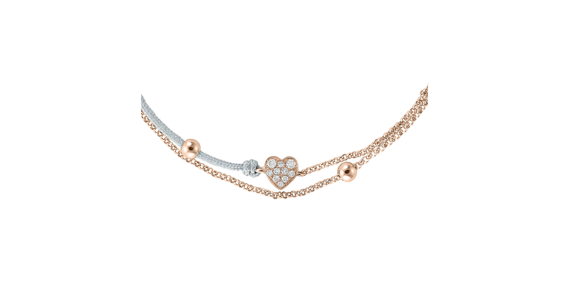 Diamond bracelet Diamond Heart