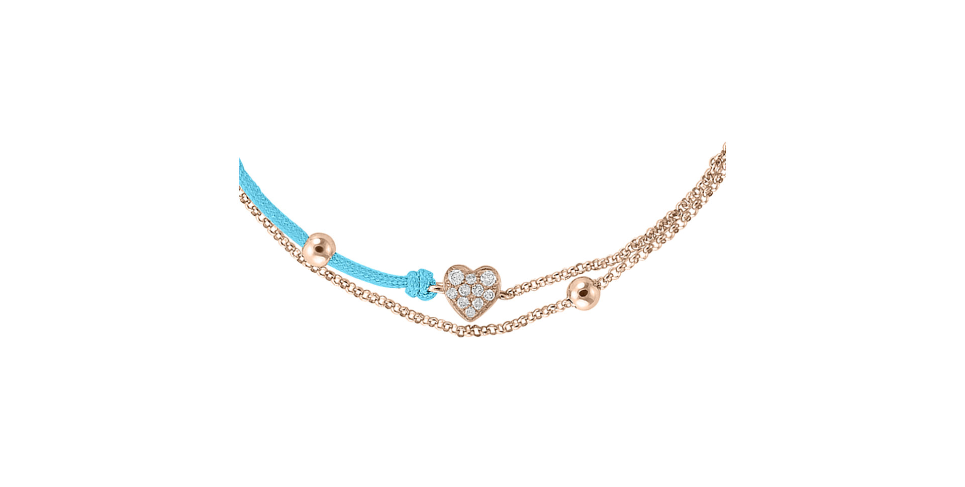 Diamond bracelet Diamond Heart