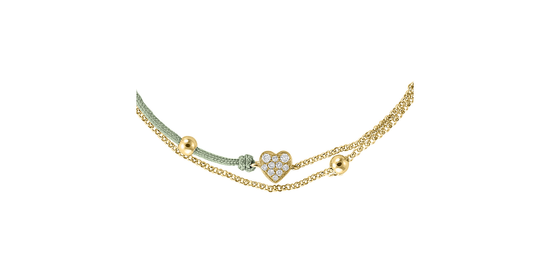 Diamond bracelet Diamond Heart