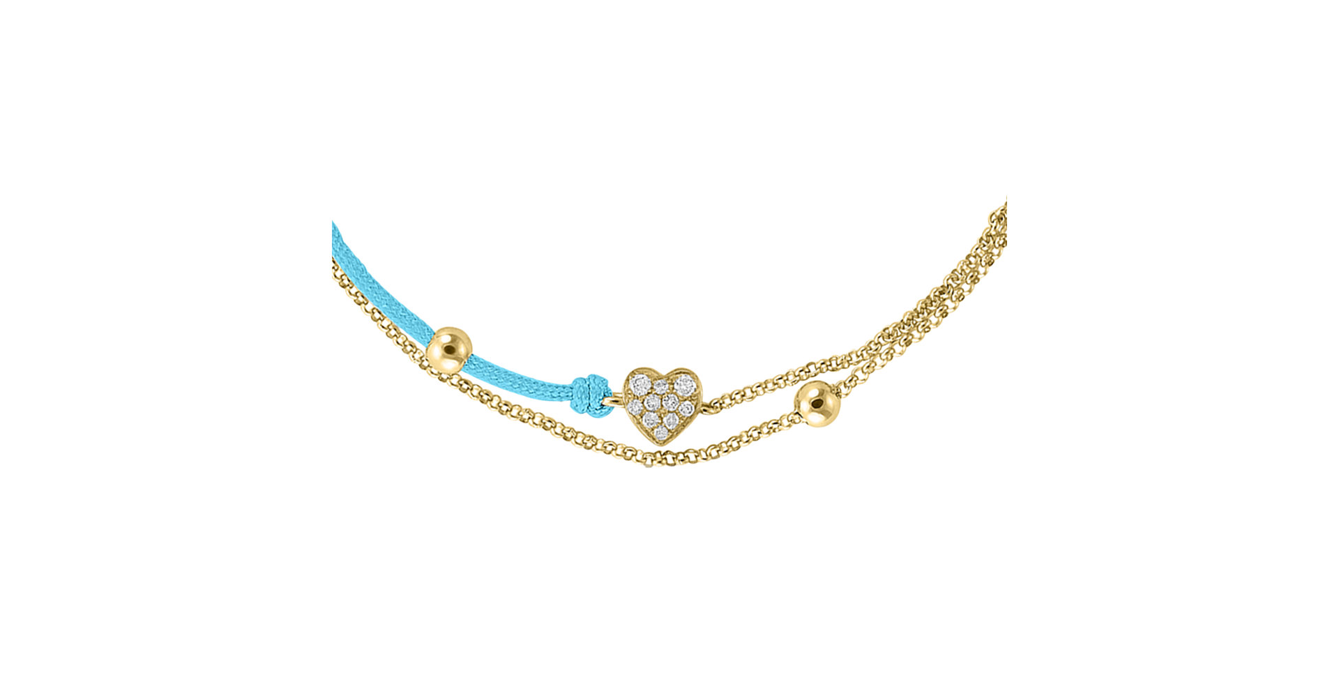 Diamond bracelet Diamond Heart