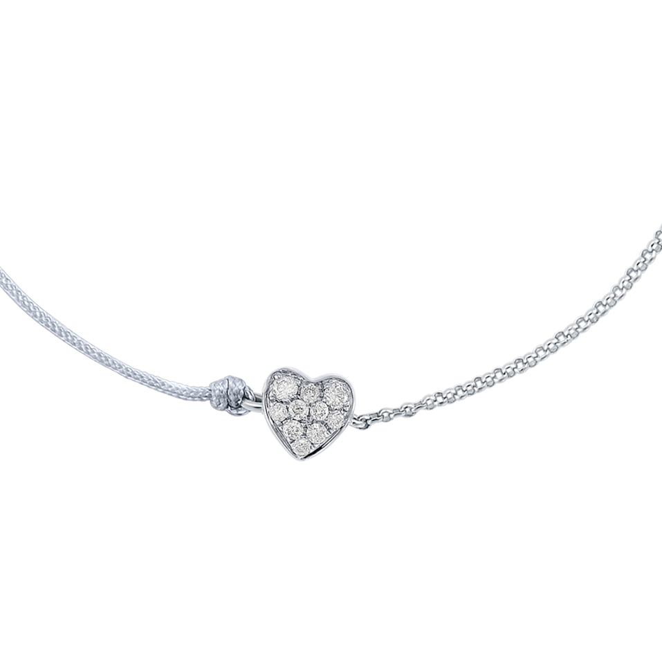 Diamond bracelet Little Heart