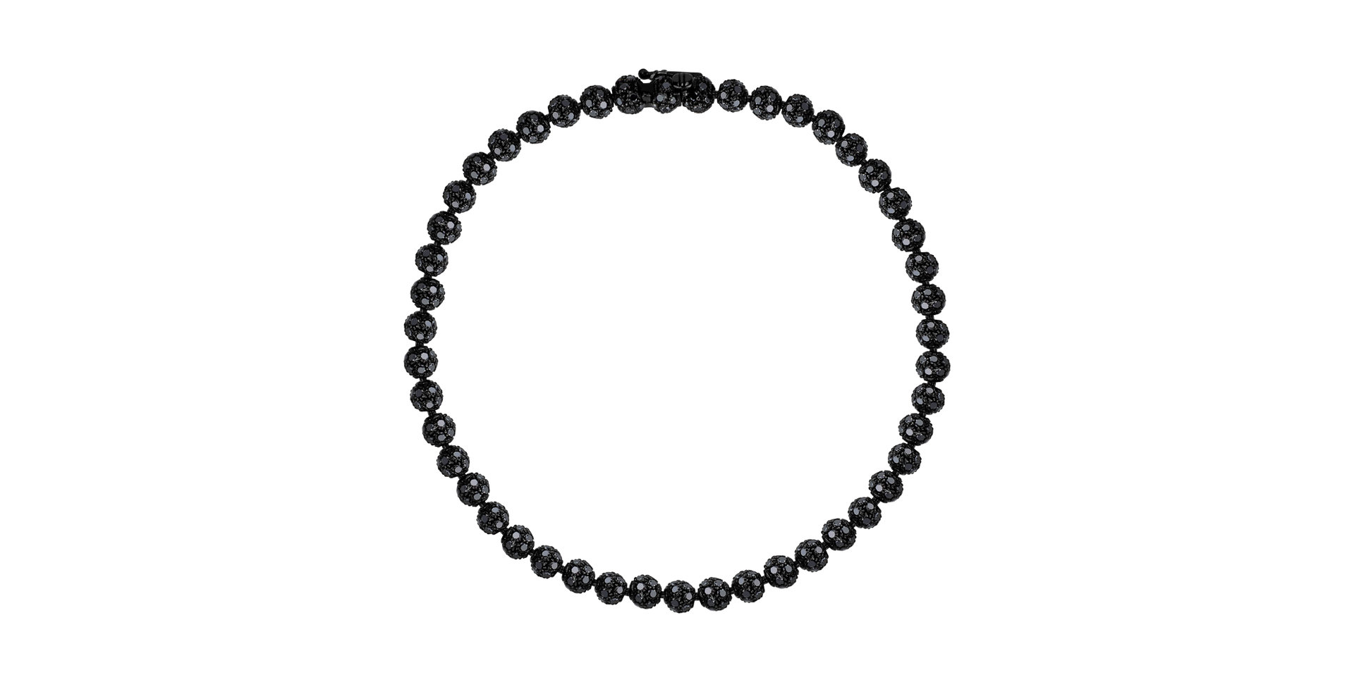 Bracelet with black diamonds Dark Temptation