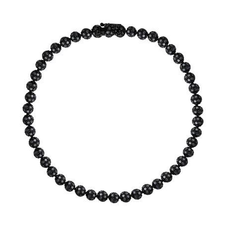 Bracelet with black diamonds Dark Temptation