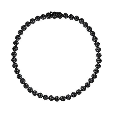 Bracelet with black diamonds Dark Temptation