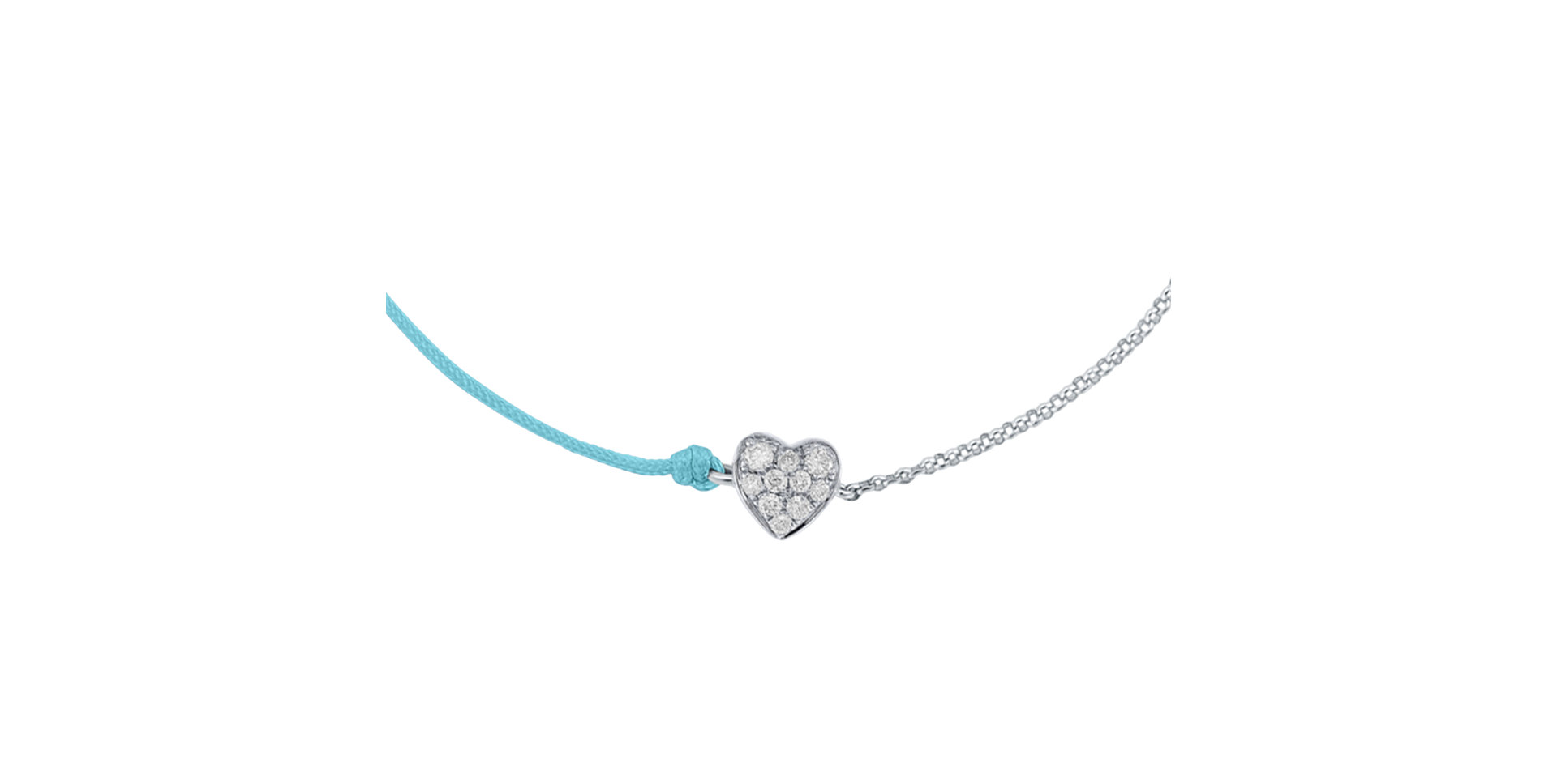 Diamond bracelet Little Heart