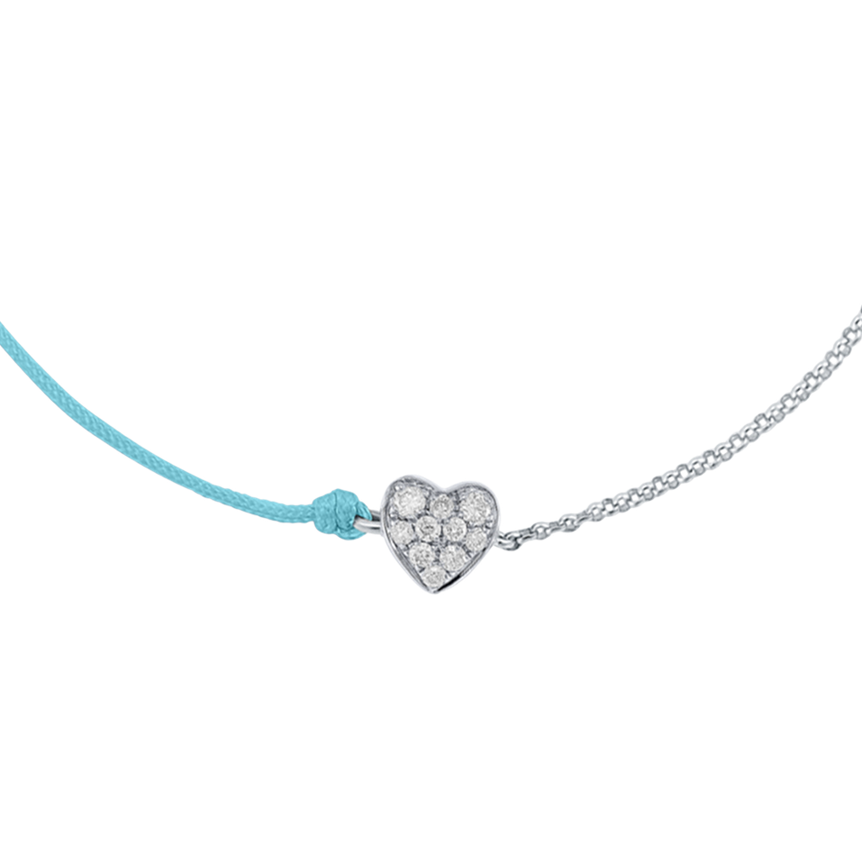 Diamond bracelet Little Heart