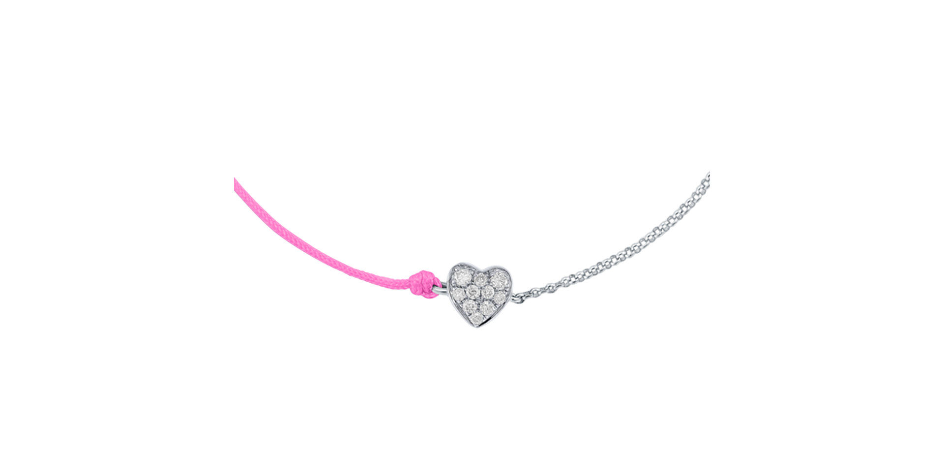 Diamond bracelet Little Heart